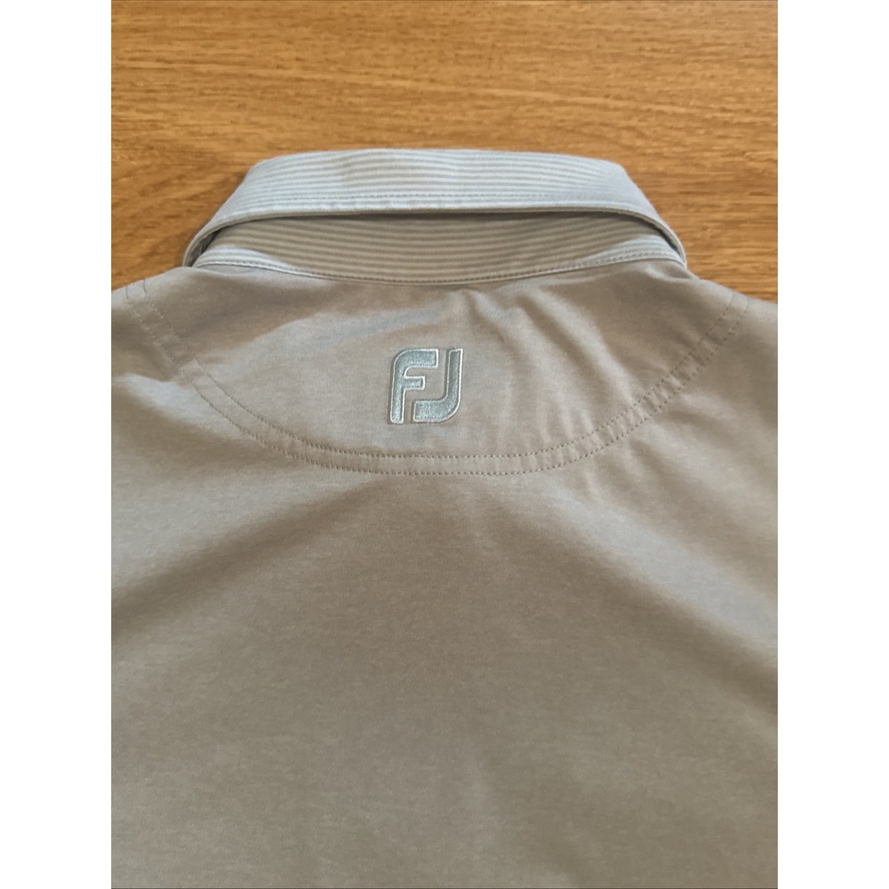 FootJoy Golf Polo Shirt Men's‎ Large Multicolor Performance Stretch Chest Pocket - Picture 6 of 9
